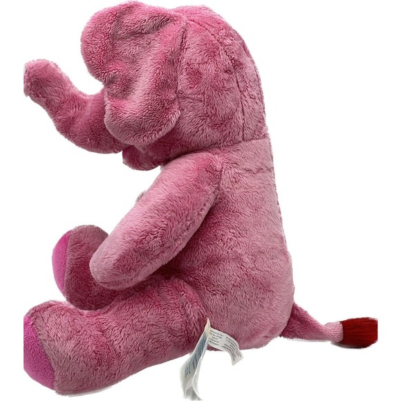 Build A Bear Pink Elephant Plush With Hearts Stuffed Animal Toy Valentine’s Day - Picture 4 of 10